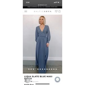 Baltic Born Maxi Dress